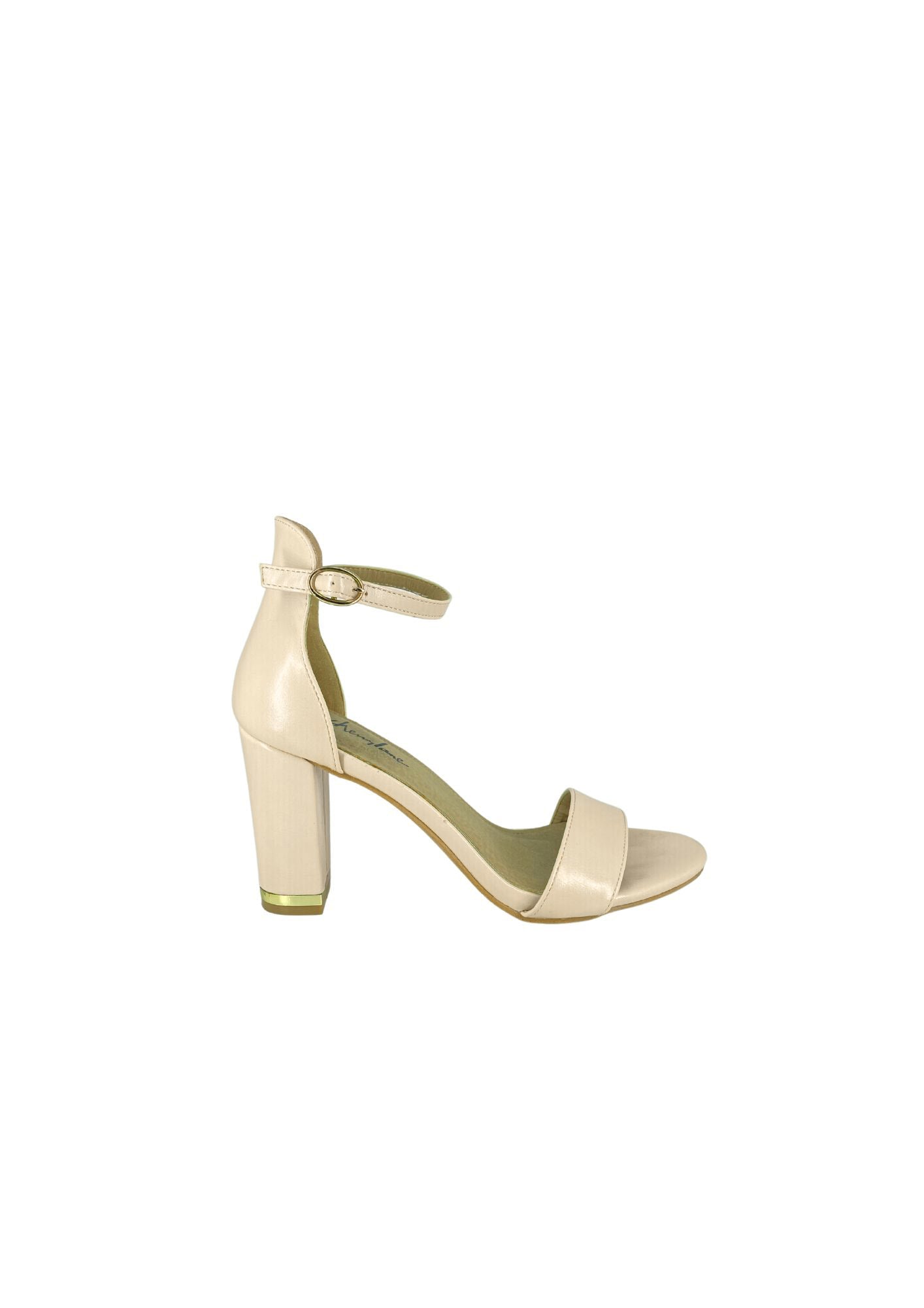 PEACE BLOCK HEEL