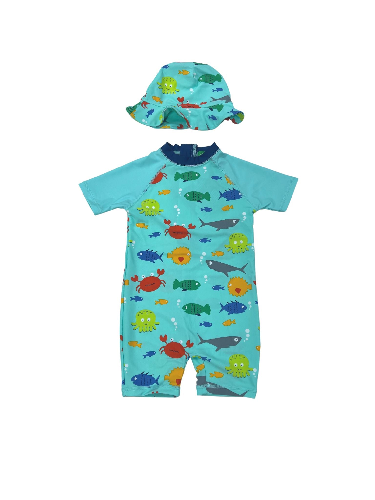 Infant Boys Rash Suit & Hat Set Cherrylane Australia