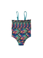 GIRLS SHIRRED ONE PIECE