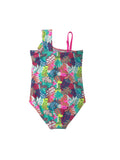 GIRLS FRILL SHOULDER SWIMSUIT