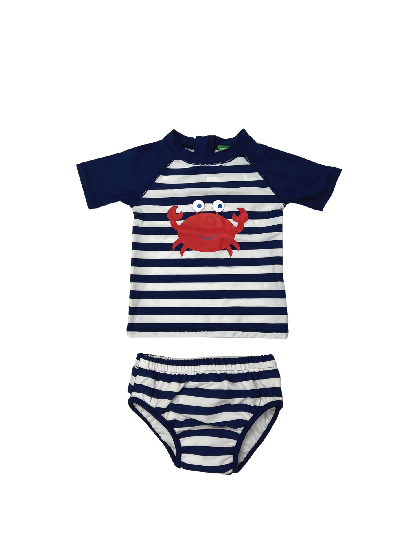 INFANT BOYS RASH TOP AND NAPPY BOTTOM SET