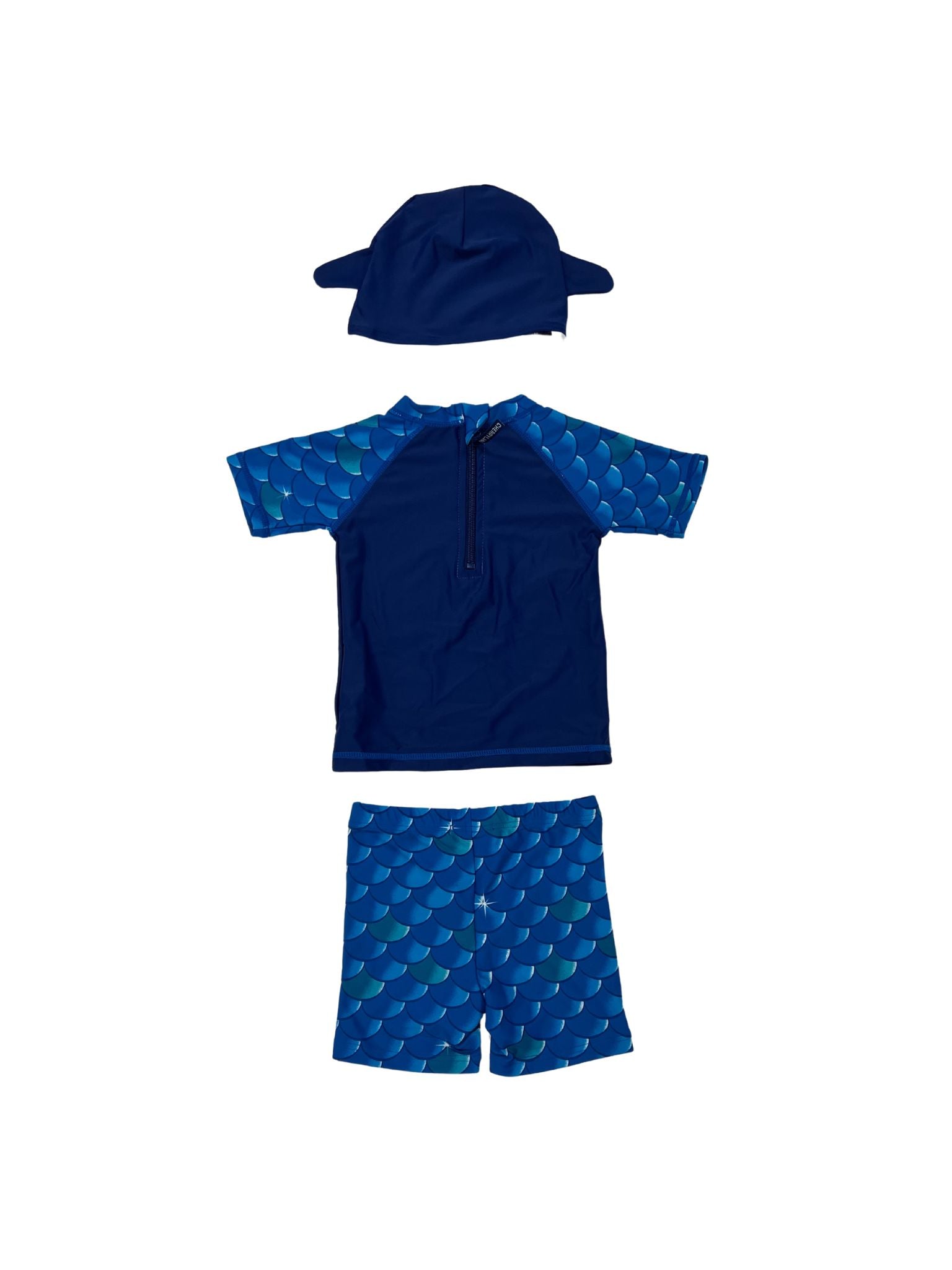 Infant Boys Rash Top, Trunk & Hat Set